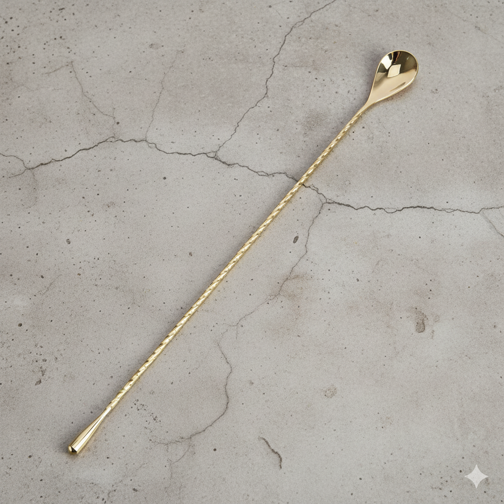 The Long Stir Society – Teardrop Bar Spoon - 40cm