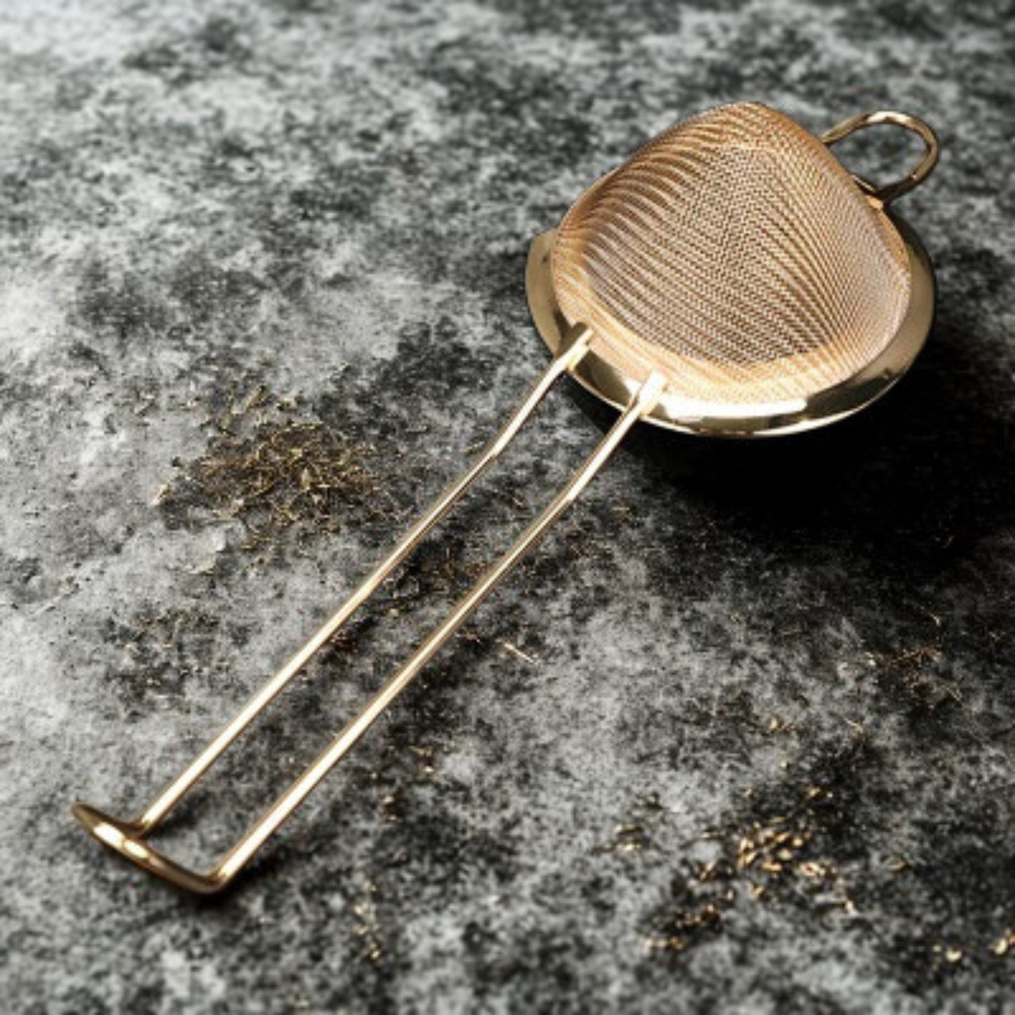 Gold fine strainer