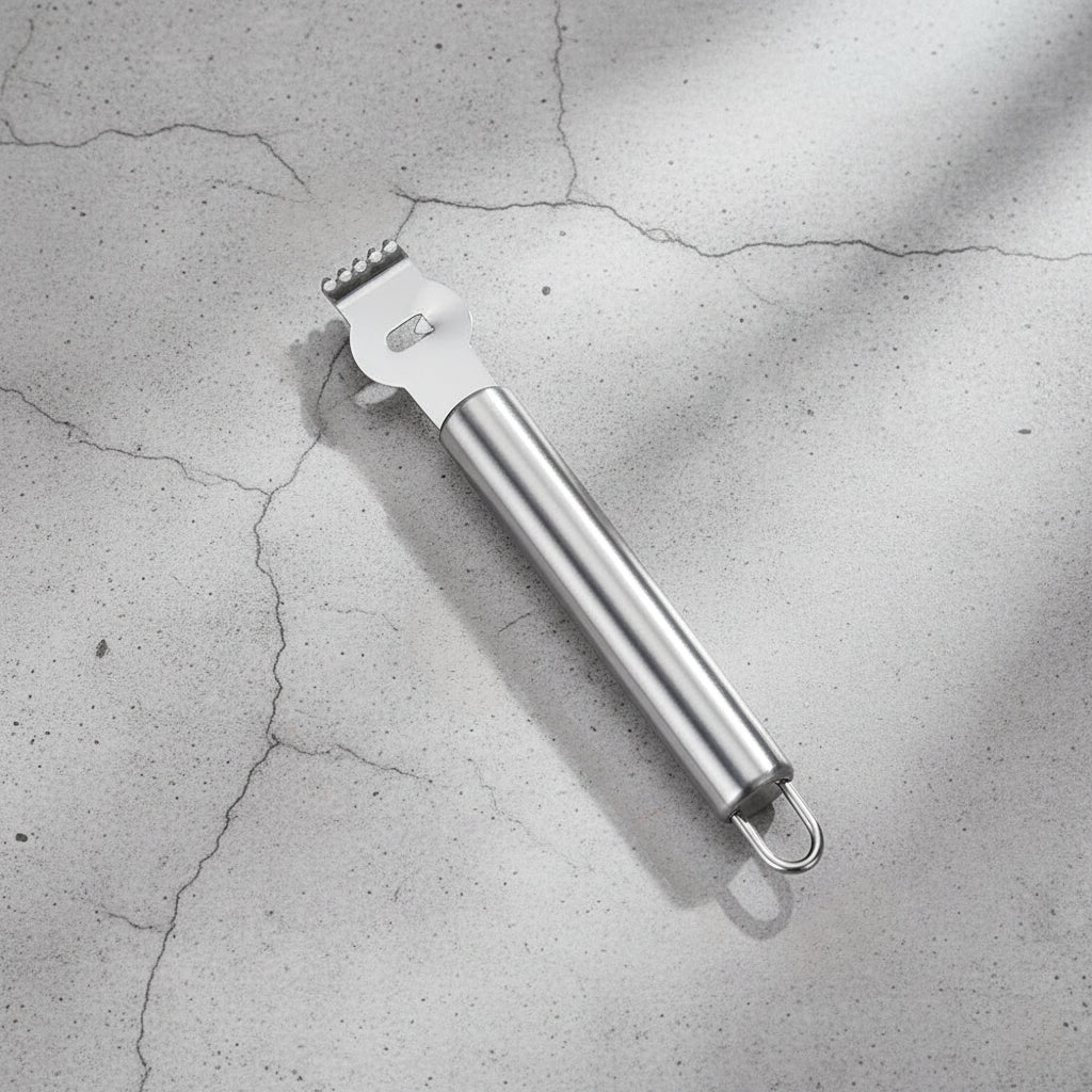 The Zest Master – Stainless Steel Citrus Zester & Channel Knife