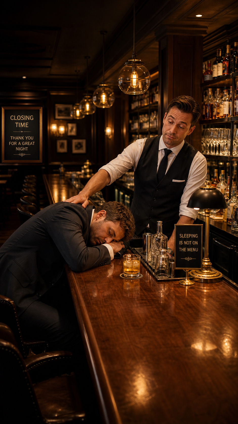 Why You Can’t Sleep in a Bar