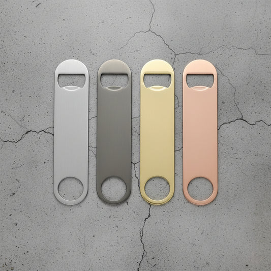 The Quick Draw – Stainless Steel Bar Blade/Bottle Opener