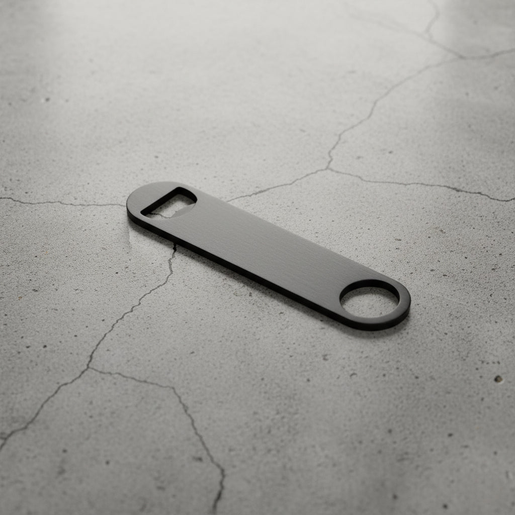 The Quick Draw – Stainless Steel Bar Blade/Bottle Opener