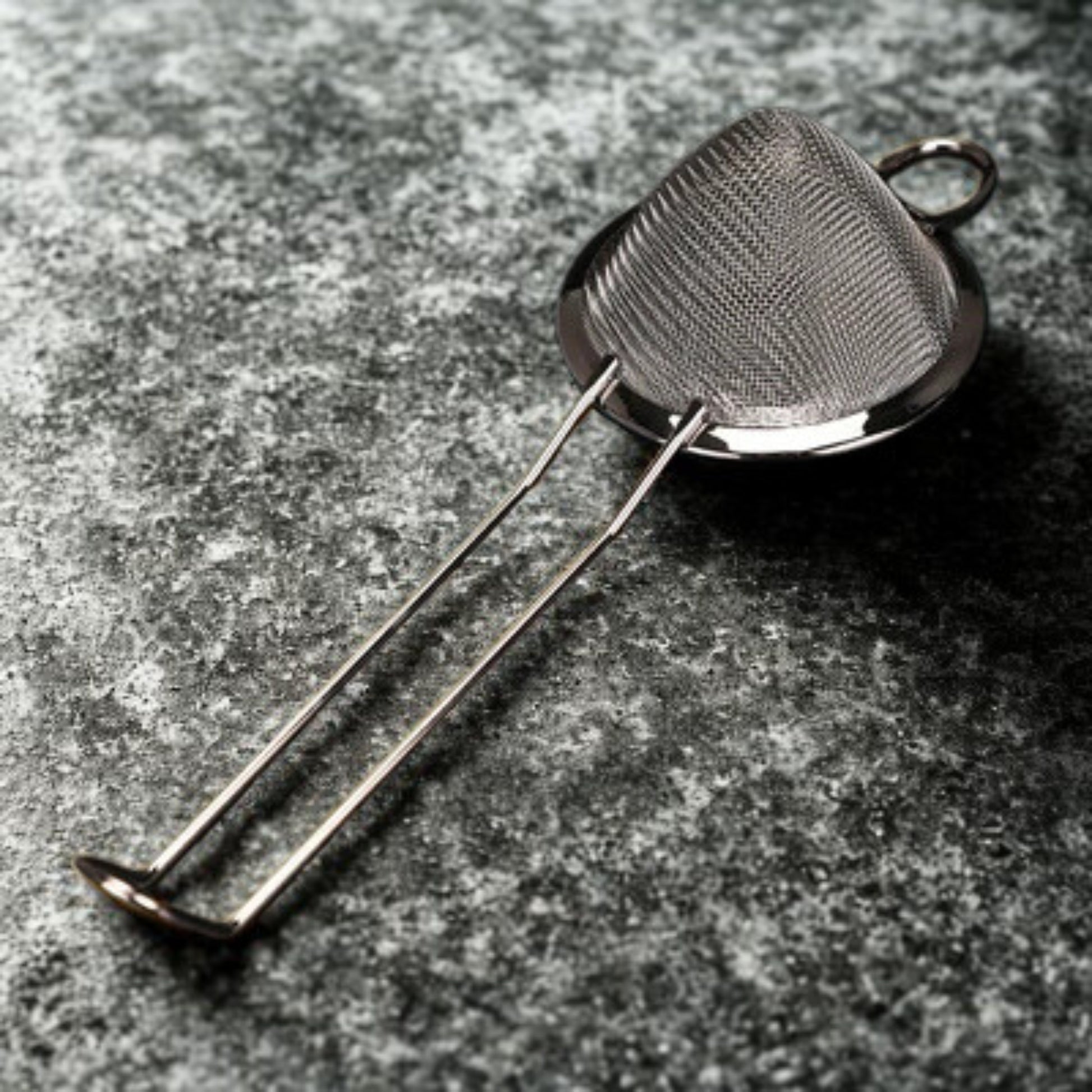 Black fine strainer