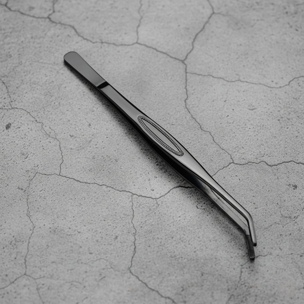 The Precision Grip – Stainless Steel Cocktail Garnish Tweezers 22cm