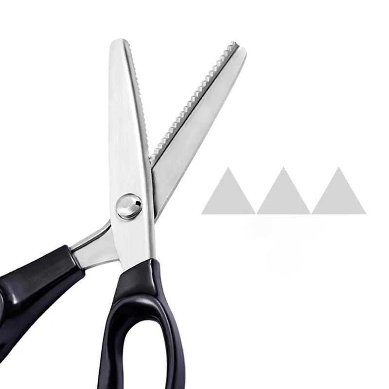 The Snip Show – Stainless Steel Garnish Scissors (Wave & Triangle 5mm)