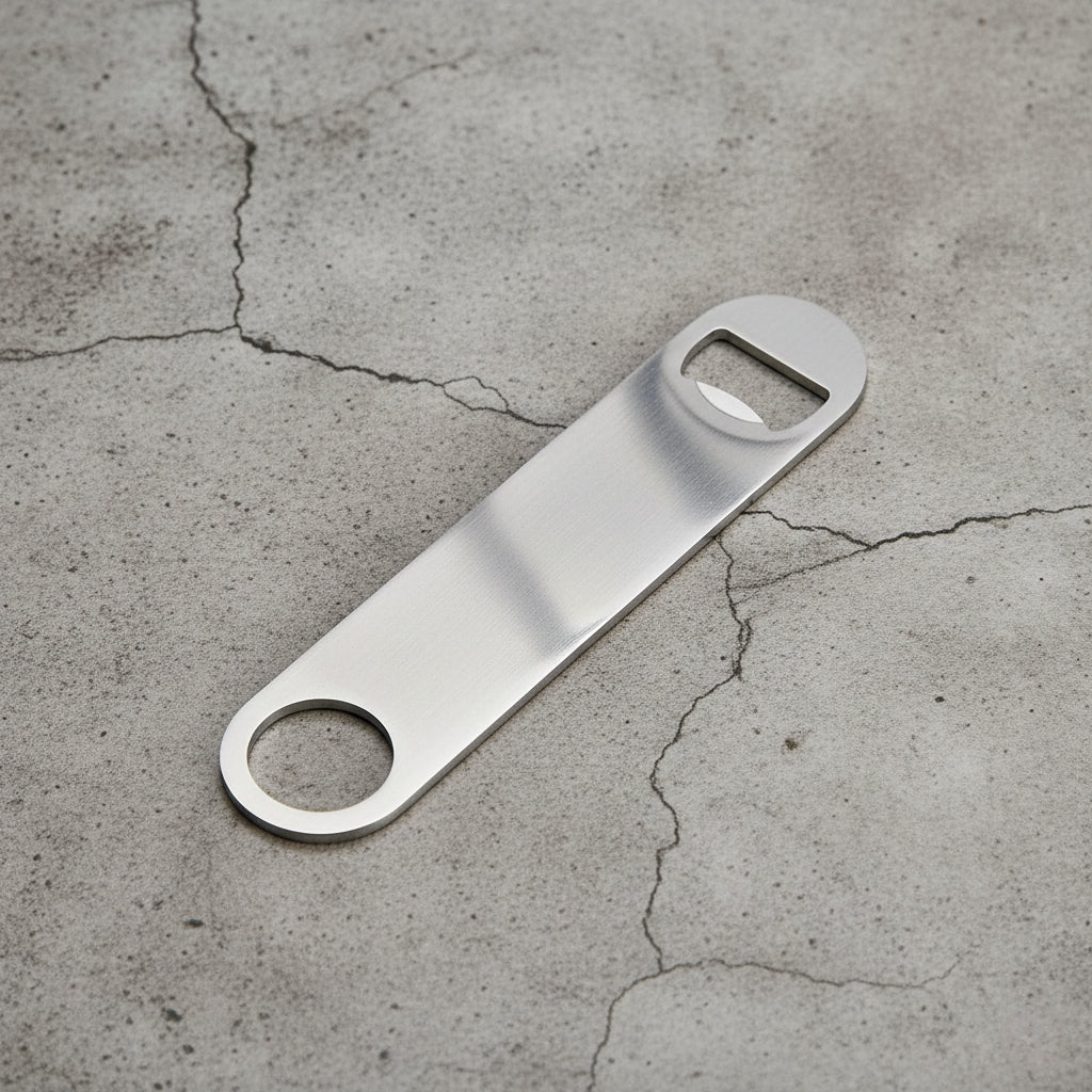 The Quick Draw – Stainless Steel Bar Blade/Bottle Opener