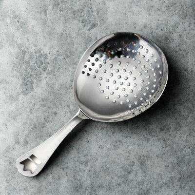 Sivel cokctail julep strainer