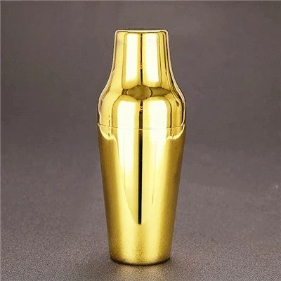 parisian gold cocktail shaker