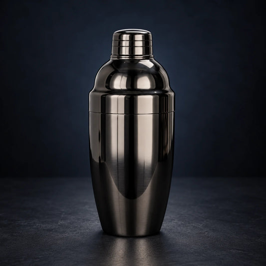 The Blackout – Black Cobbler Cocktail Shaker 550ml